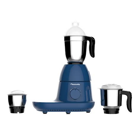 Buy Butterfly Cyclone 750W 3 Jar Mixer Grinder, Ink Blue at the Best Price in India