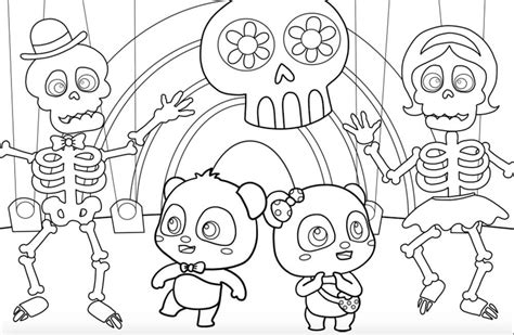 Babybus Kiki And Miumiu Coloring Page Printable Coloring Page For Kids - Coloring Home