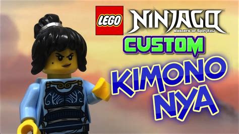 LEGO NINJAGO: Custom KIMONO NYA minifigure from Season 10 Episode 95 (2019) - YouTube