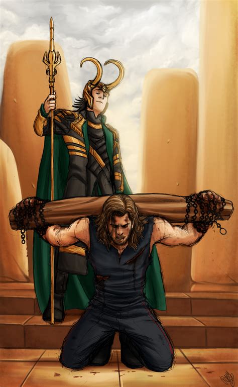 Thor and Loki - Blood Brothers by Renny08 on DeviantArt