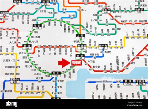 Asia, Japan, Tokyo, Train Map, Tokyo Railway Map, JR, Japan Railways ...