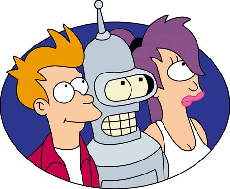 Futurama Leela Fry Bender PNG Image - PurePNG | Free transparent CC0 ...