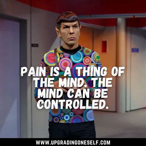 spock Quotes (1) - Upgrading Oneself