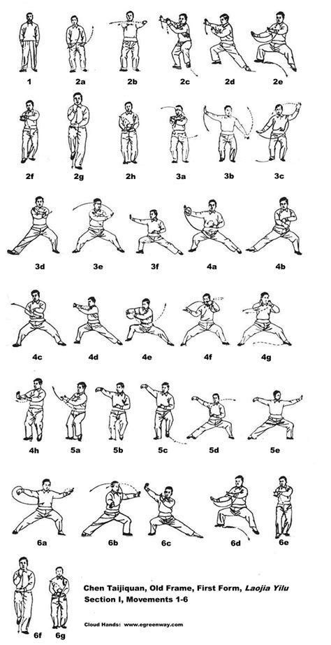 tai chi movements illustrations pdf | Tai chi, Martial arts, Martial arts sparring