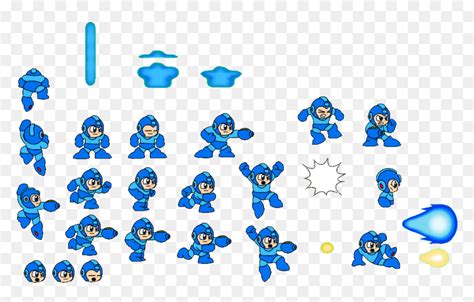 16 Bit Mega Man Clipart Png Download Mega Man Nes Sprite | Images and Photos finder