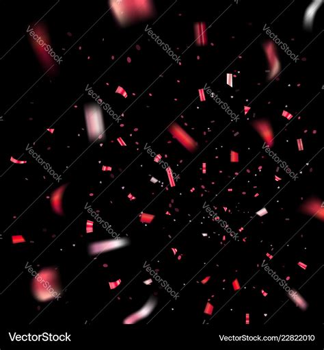 Confetti explosion isolated background Royalty Free Vector