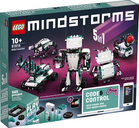 LEGO MINDSTORMS Robot Inventor Building Set; STEM Kit for Kids and Tech ...