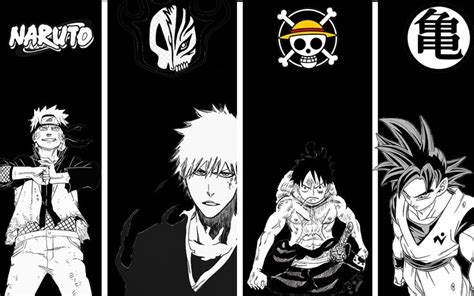 The Iconic Anime Characters - Naruto, Luffy, Ichigo, Goku