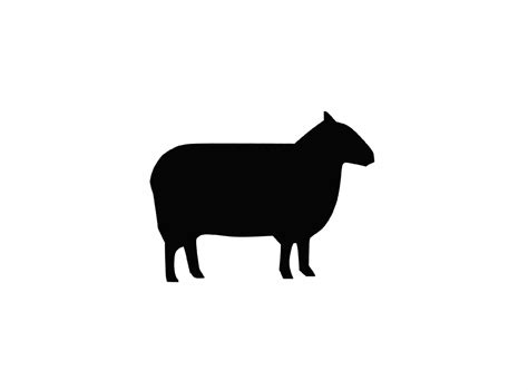 Sheep Silhouette Svg