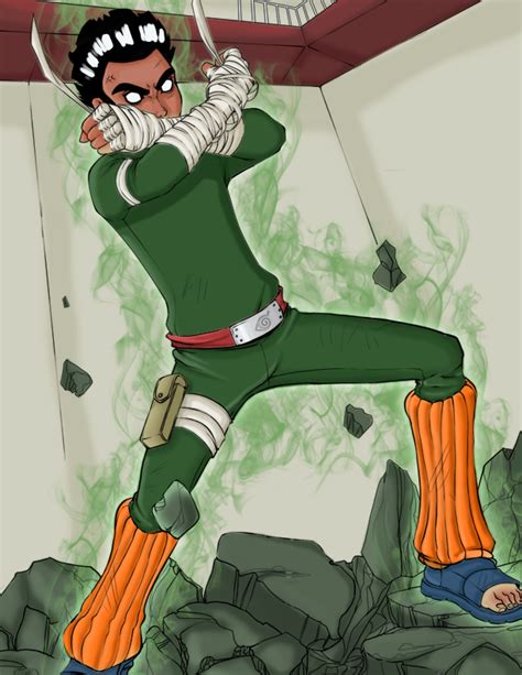 Rock Lee: Eight Gates by RyanAaron45 on DeviantArt