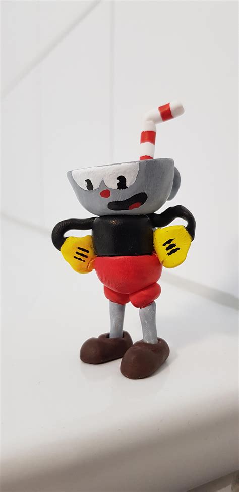 Cuphead action figures - lopismash