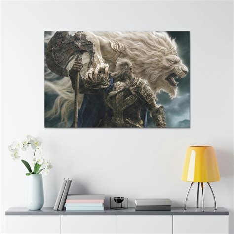 Elden Ring Poster Hoarah Loux Poster Bloodborne Art Sekiro Art - Etsy