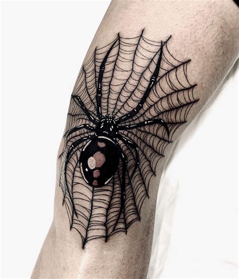 50+ Amazing Spider web tattoo meaning image HD