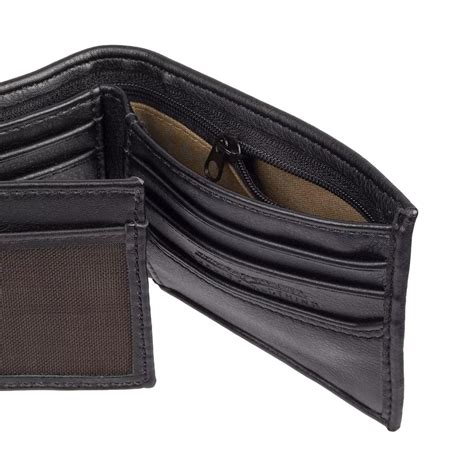 Levi's Men's RFID-Blocking Traveler Bifold Wallet with Interior Zipper | eBay