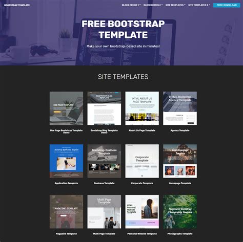 How To Use Bootstrap Templates