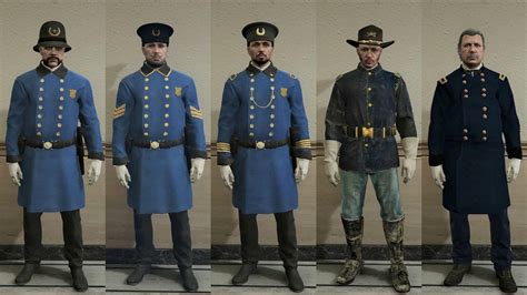 RDR2 law agency uniforms for MP Male - GTA5-Mods.com