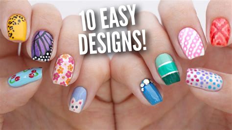 10 Easy Nail Designs for Beginners | Best Nail Art | Flipboard