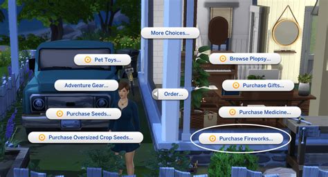 How long have we been able to buy fireworks from the computer? : r/Sims4