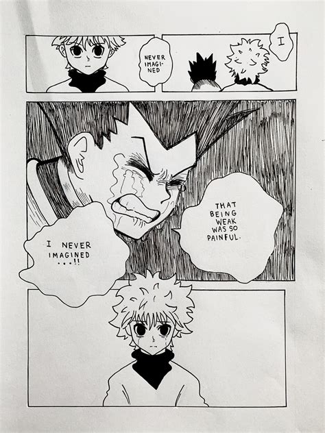 Gon Killua Manga Panels Hxh - pic-smidgen