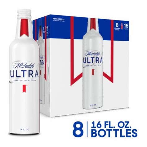 Michelob Ultra Light Beer, 8 pk / 16 fl oz - King Soopers