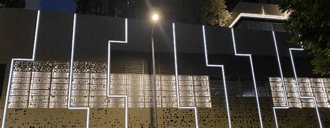 LED Facade Lighting for Residential Building