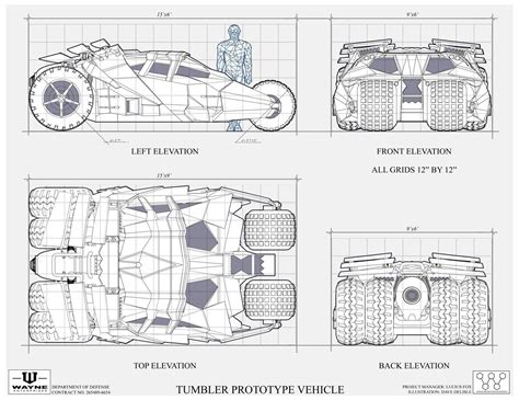 Batmobile plans - The Dark Knight | Batmobile, Cars movie, Car design sketch