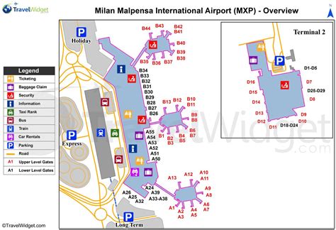 Malpensa airport map train station - Map of milan airports and train stations (Lombardy - Italy)