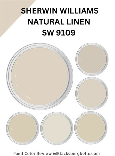 Sherwin Williams Natural Linen (Palette, Coordinating & Inspirations)