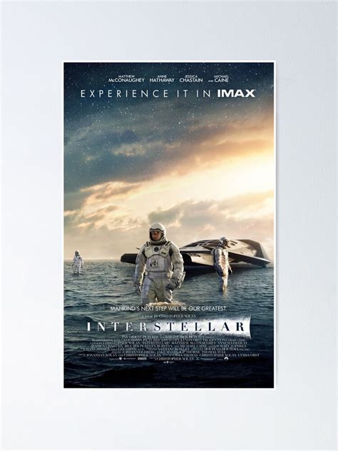 "Interstellar Poster" Poster for Sale by Jamdavs | Redbubble