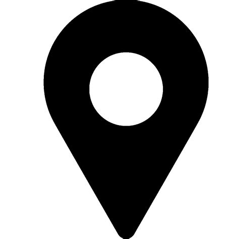 Location Pin Vector Black Location Icon Png Free Transparent Png | Images and Photos finder