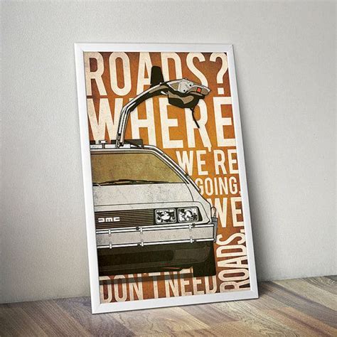 Back to the Future Poster Back to the Future Print Movie - Etsy | 80s poster, Back to the future ...