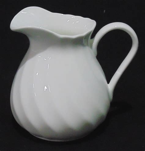 Wedgwood Bone China White Jug - Smolle's - A. Trading Mart