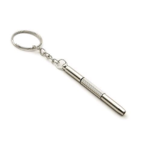 Amazon.com: Mini 3 in 1 Stainless Steel Screwdriver Keychain Precision ...