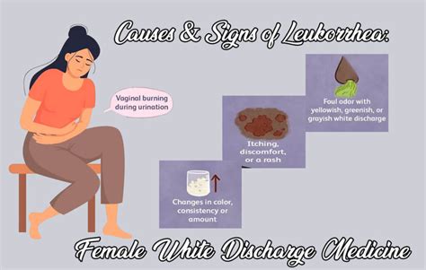 Causes & Signs of Leukorrhea: Female White Discharge Medicine - Eherbcart