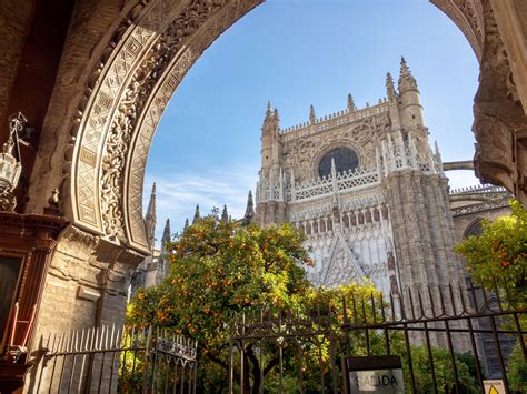 Seville Cathedral (Spain) is being cleaned and it looks amazing : r/travel