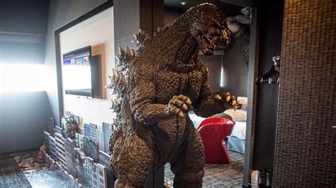 See What a Room in Japan's Godzilla-Themed Hotel Looks Like — GeekTyrant