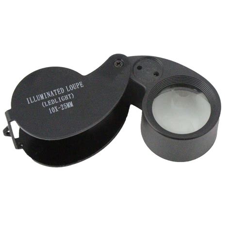 10X Jeweler's Loupe with LED Light