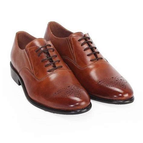 Brown Leather Formal Shoes at Rs 400/pair in Faridabad | ID: 15035004012