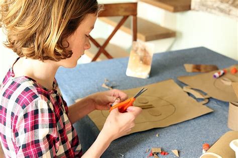 How to Make a Self Portrait Collage with Kids Using Recycle Bin Materials