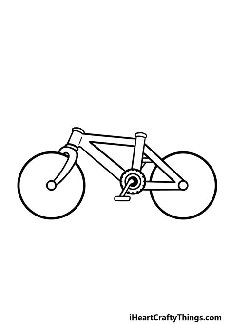 Bicycle Drawing Simple