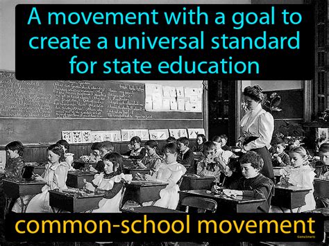 Common-school Movement Definition & Image | GameSmartz