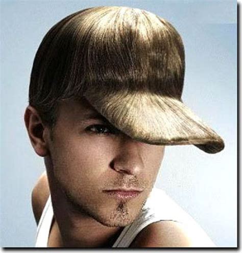 Annals of Hair Design: the Hair Hat! | Hair humor, Long hair styles men, Crazy hair