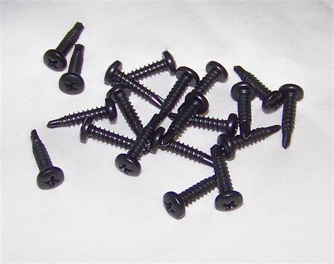 Black Stainless Steel Screws