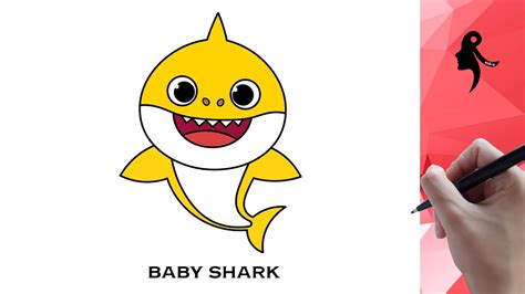 Baby Shark Drawing Easy | Images and Photos finder