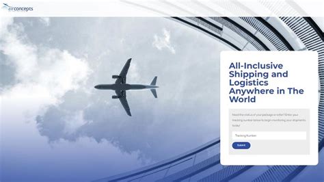 Air Concepts Air Courier Tracking - Courier Location