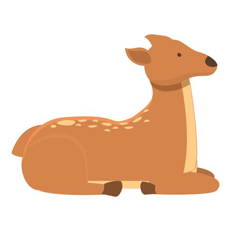 Mammal doe icon cartoon vector. Baby nature 20357222 Vector Art at Vecteezy