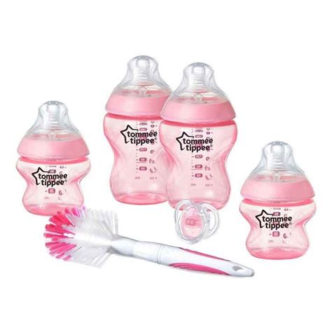 Tommee Tippee Closer to Nature Newborn Starter Set - Pink