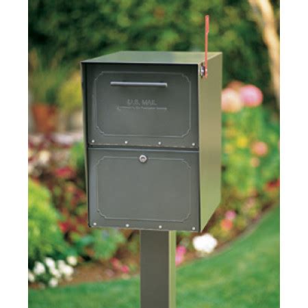 Mailboxes Commercial and Residential Locking Curbside Mailbox with ...