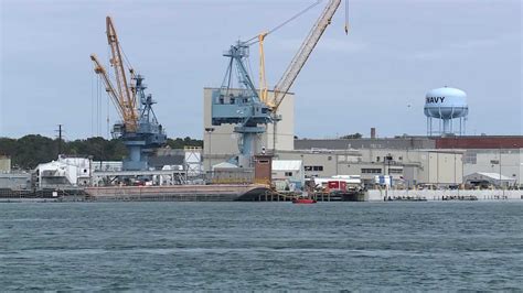 Portsmouth Naval Shipyard workers await test results following COVID-19 outbreak