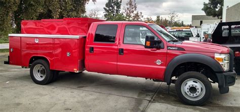 Bright Red Fire Truck for Burbank Fire Department | Harbor Truck and Van